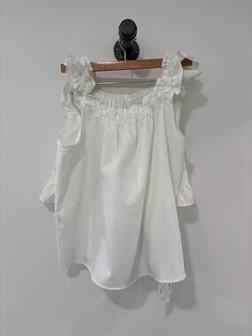 Commense White Matching Set Shorts and Tank Size S